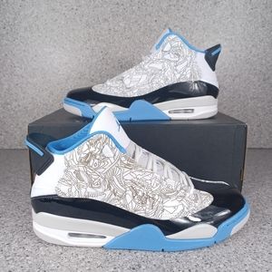 Nike Air Jordan Dub Zero Legend Blue Sneakers - Men's 11 Shoes